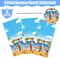3 Pack Summer Beach Plastic Tablecloth Party Decorations, Disposable Aloha Luau Hawaiian Tablecloth, Flamingo Surfboard Table Cover for Summer Beach Pool Hawaiian Theme Party Decorations, 54 x 108Inch